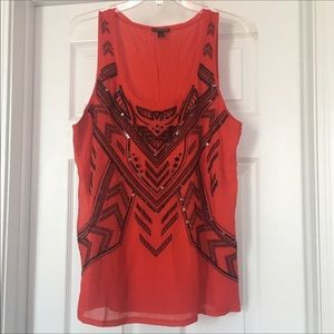 Express red fancy tank